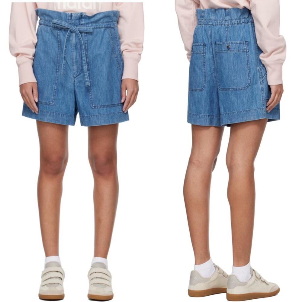 SOLD - Isabel Marant Blue Jean Shorts